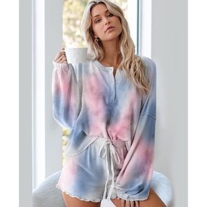 🌸 Blue Comfy 2- Piece Loungewear Set